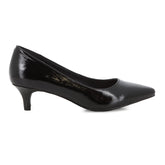 Hush Puppies York II Black Crinkle Patent