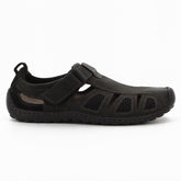 Nebula Mens Sandals Black Leather