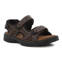 Abacus Sandals Brown James Dean Leather