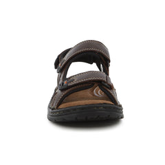 Abacus Sandals Brown James Dean Leather