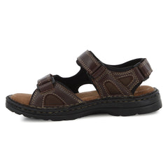 Abacus Sandals Brown James Dean Leather