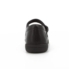 Girls Scala Mary Jane Shoes Black Leather