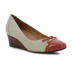 Lysa Wedges Porcelana Mestico Lexy Verniz