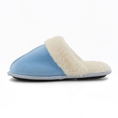 Lunara Slippers Fog Light Blue