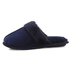 Lunara Slippers Navy