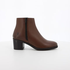 Dawn Boots Dark Tan Leather