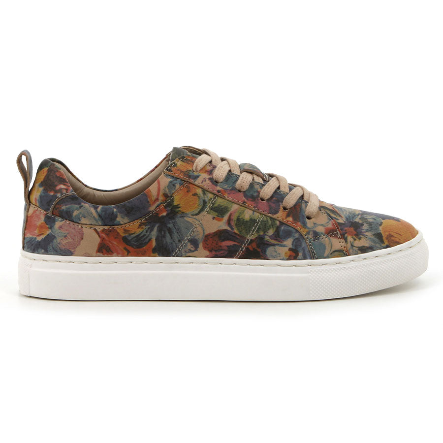 Mistry Leather Sneakers Floral