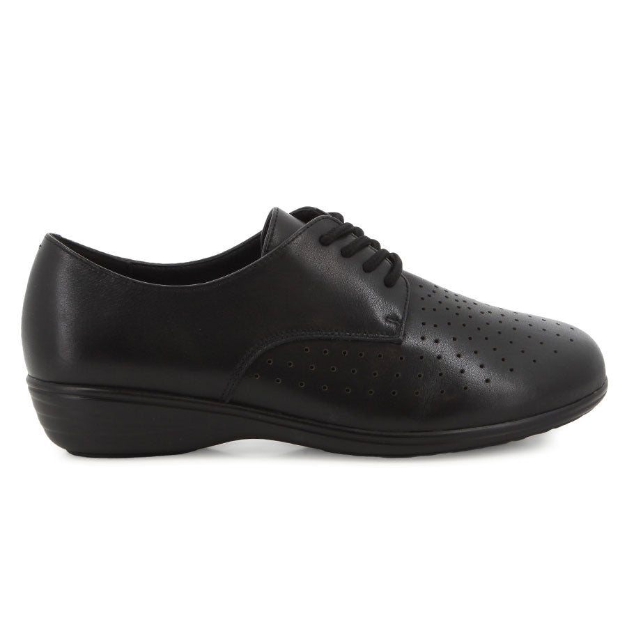 Hush Puppies Sister Lace Up Casuals Black