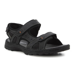 Big Guy Mens Sandals Black