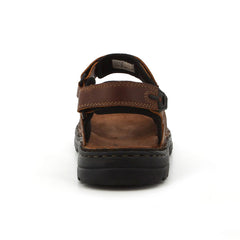 Big Guy Mens Sandals Chestnut