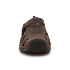 Nebula Mens Sandals Brown Leather