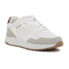 Juno Sneakers White PU Mesh