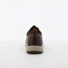 Diego Lace Up Brown Leather