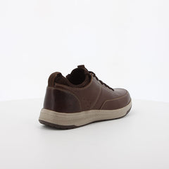 Diego Lace Up Brown Leather