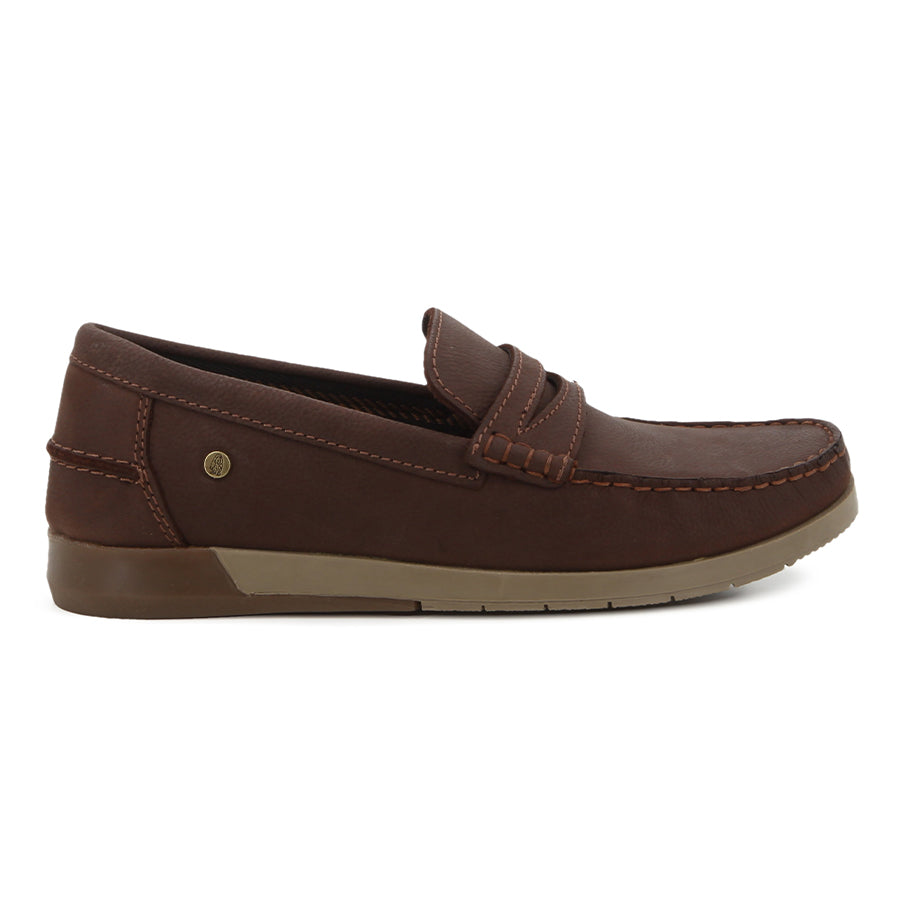 Odi Mocassins Brown Waxy Leather