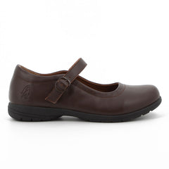 Big Girls Scala Mary Jane Buckle Brown