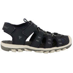 Youth Oliver Fisherman Sandals Navy Grey Multi