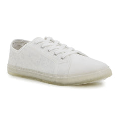 Soft Adriana Lace up Sneakers White Multi